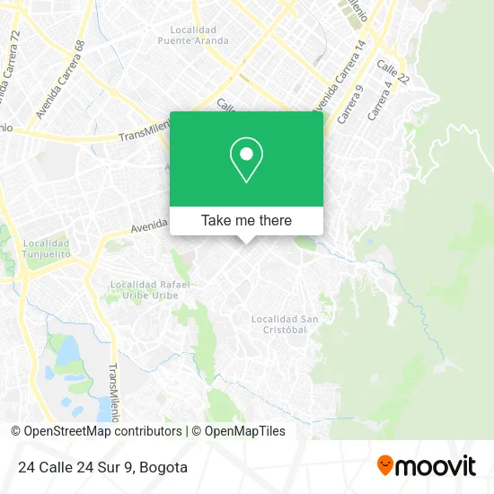 24 Calle 24 Sur 9 map