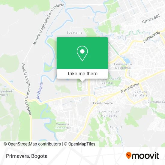 Primavera map