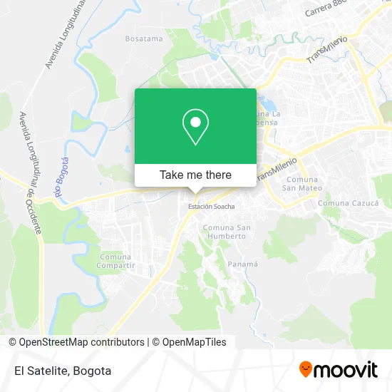 El Satelite map