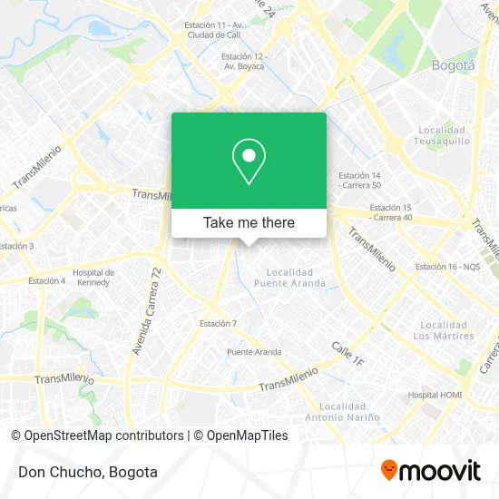 Don Chucho map