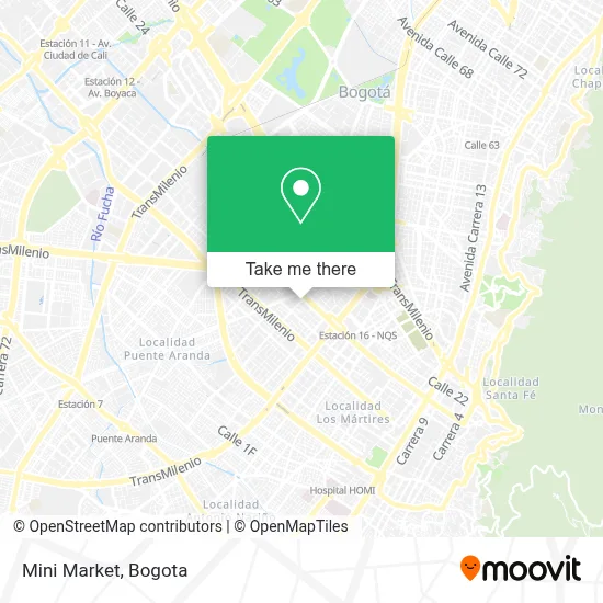 Mini Market map
