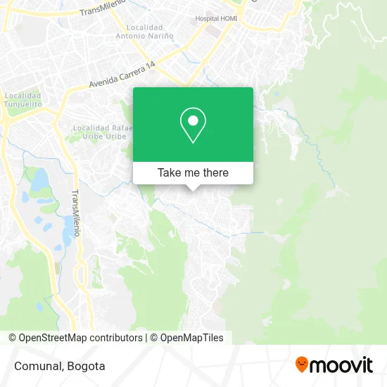 Comunal map