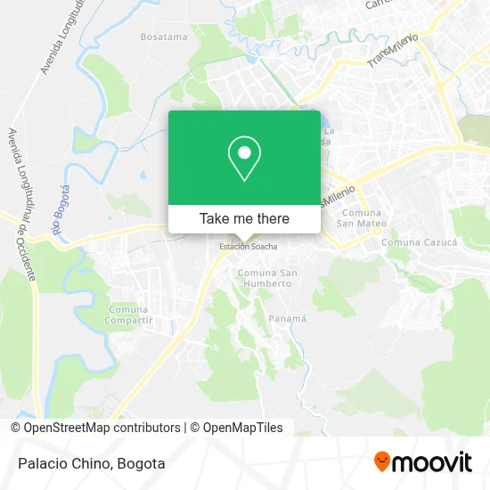 Palacio Chino map