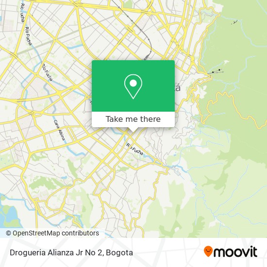 Drogueria Alianza Jr No 2 map