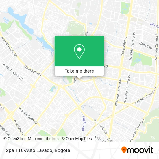 Spa 116-Auto Lavado map