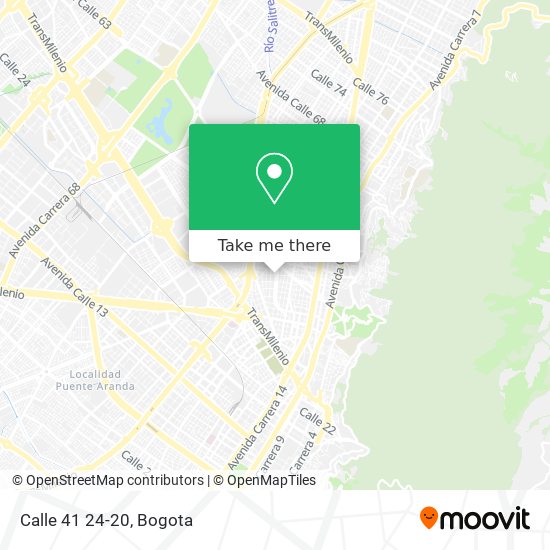 Calle 41 24-20 map