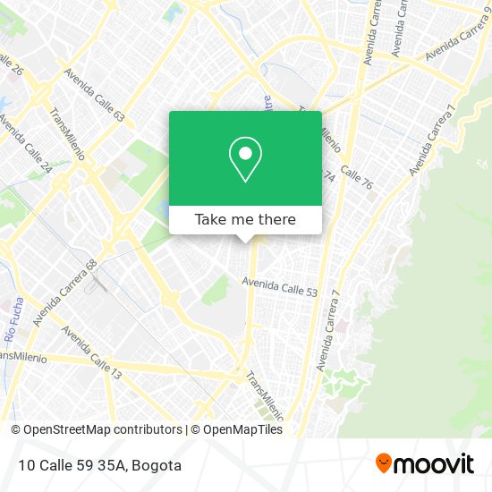10 Calle 59 35A map