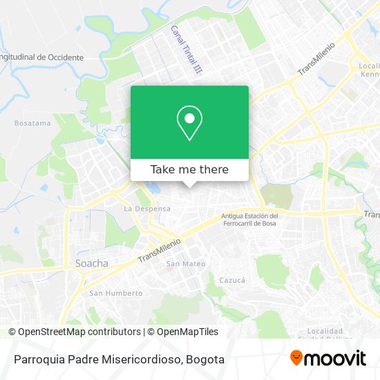 Parroquia Padre Misericordioso map