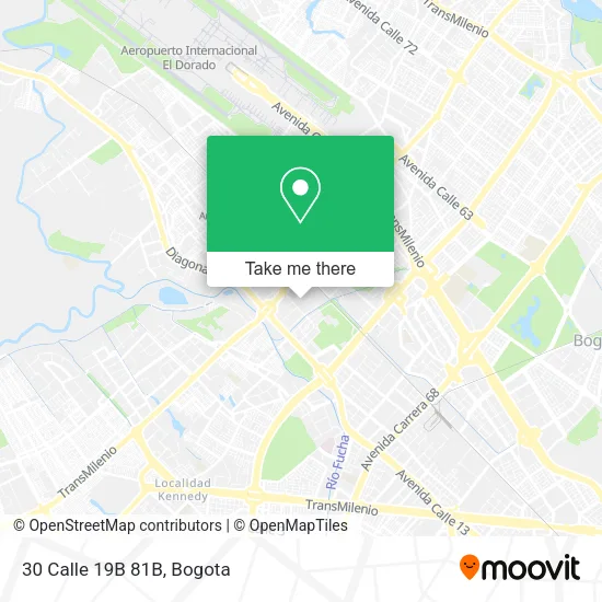 30 Calle 19B 81B map