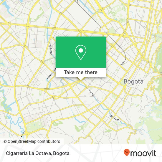 Cigarrería La Octava map