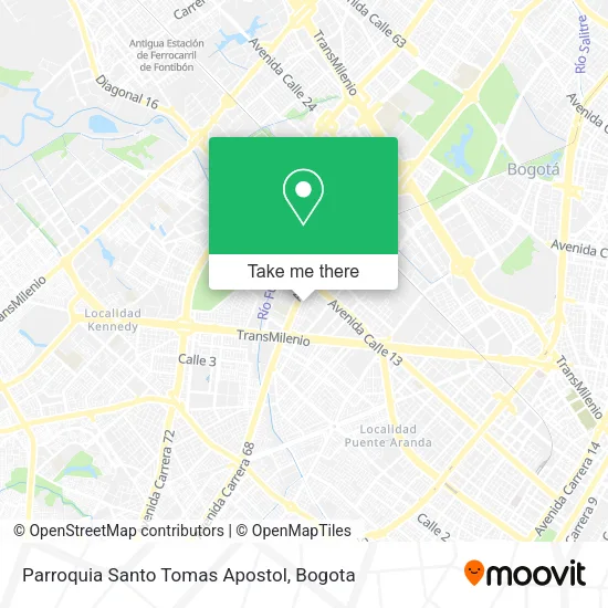Parroquia Santo Tomas Apostol map