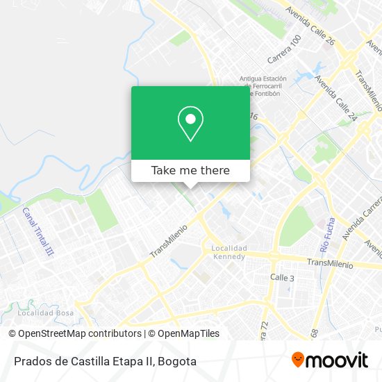 Prados de Castilla Etapa II map