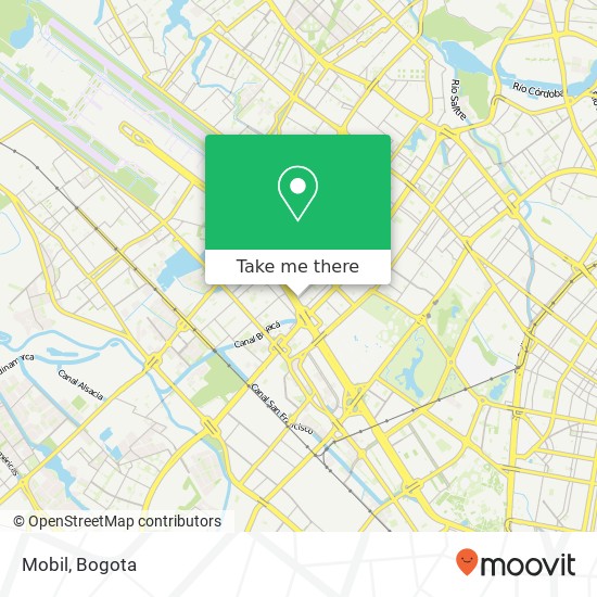 Mobil map