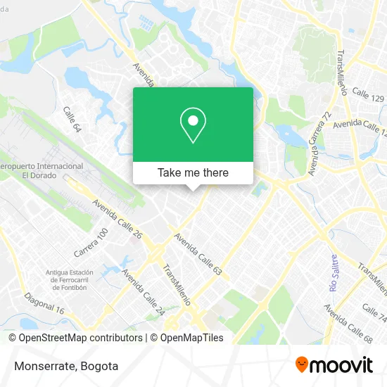 Monserrate map