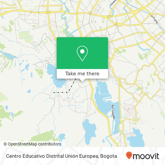 Centro Educativo Distrital Unión Europea map