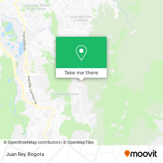 Juan Rey map