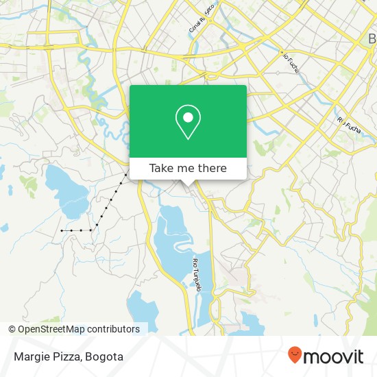 Margie Pizza map