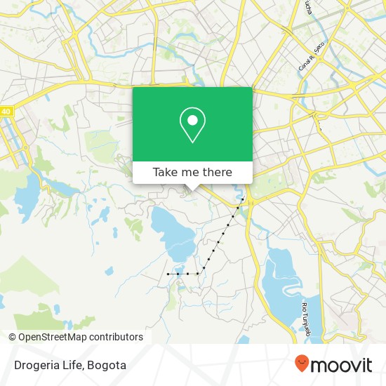 Drogeria Life map