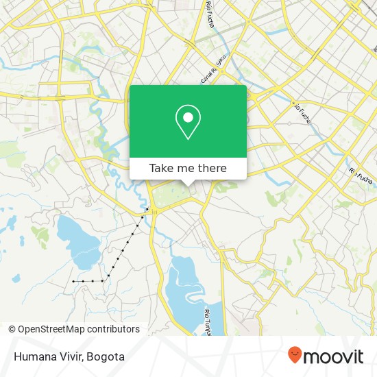 Humana Vivir map