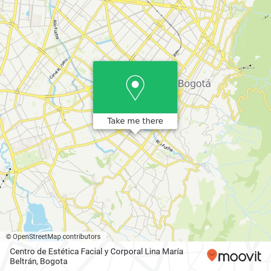 Centro de Estética Facial y Corporal Lina María Beltrán map