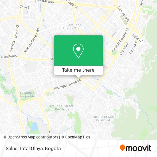 Mapa de Salud Total Olaya
