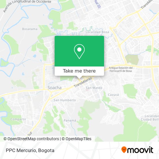 Mapa de PPC Mercurio
