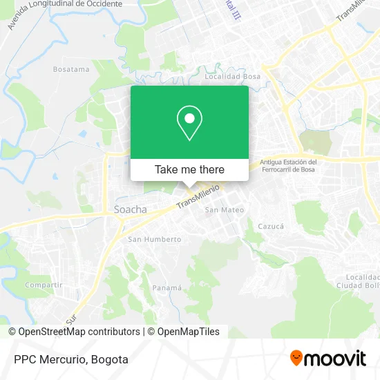 PPC Mercurio map