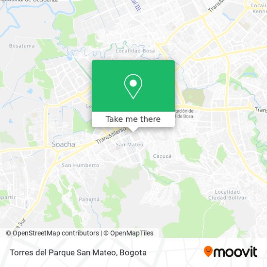 Torres del Parque San Mateo map