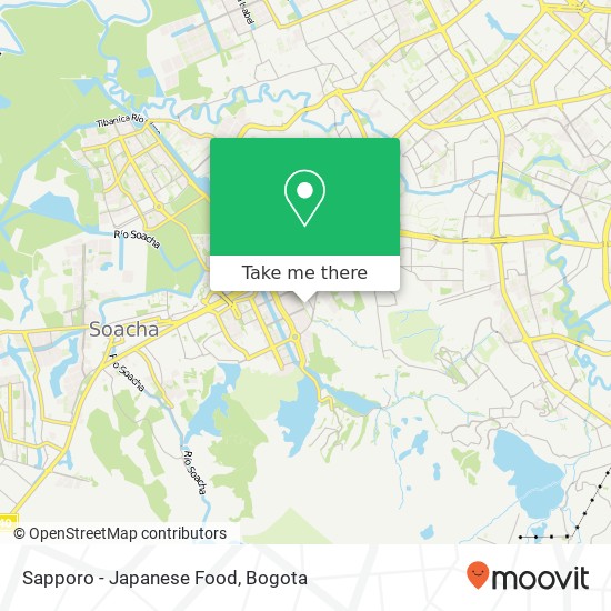 Sapporo - Japanese Food map