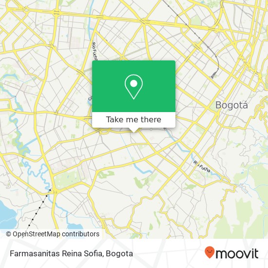 Farmasanitas Reina Sofia map