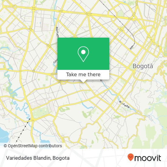 Mapa de Variedades Blandin