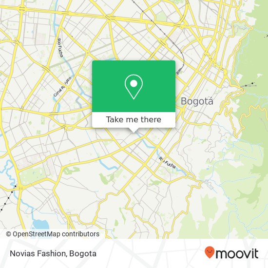 Mapa de Novias Fashion