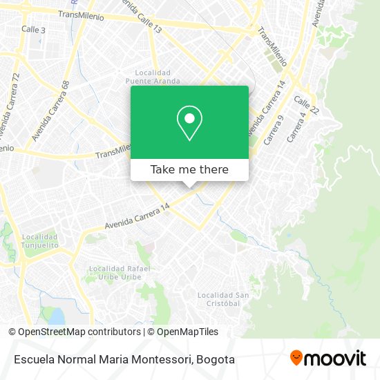 Escuela Normal Maria Montessori map