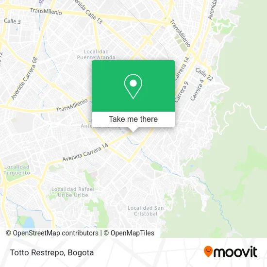 Mapa de Totto Restrepo