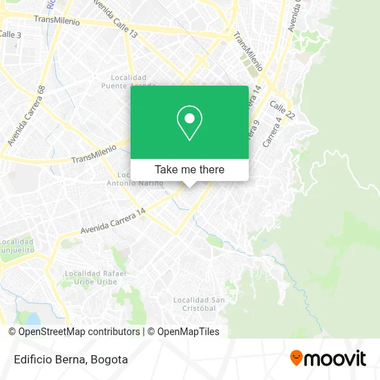 Edificio Berna map