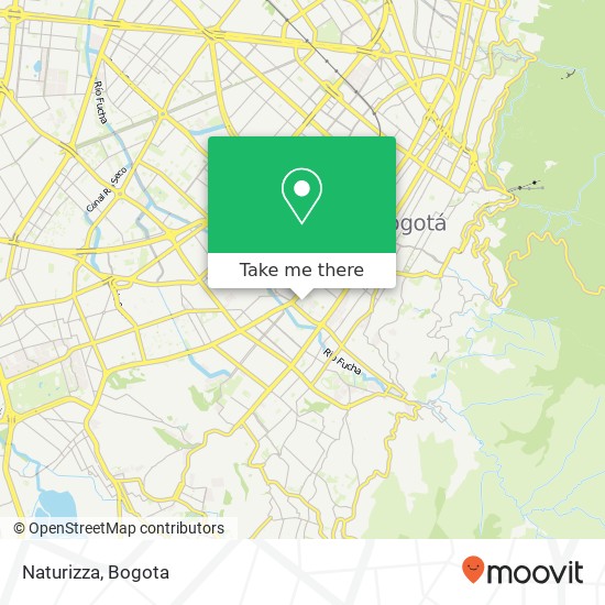 Naturizza map