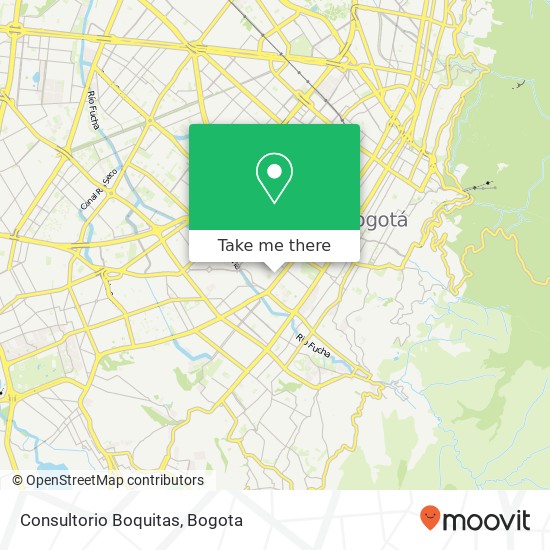 Consultorio Boquitas map
