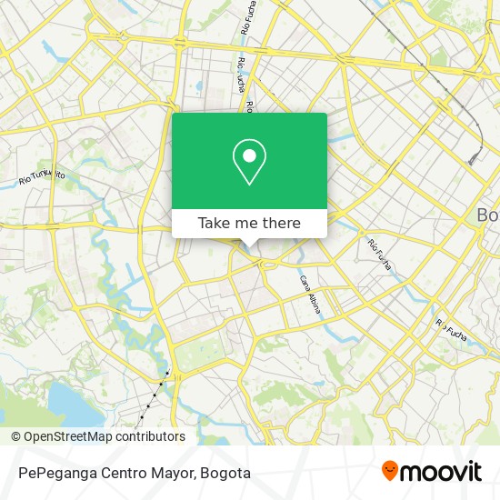 PePeganga Centro Mayor map