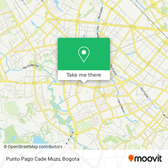 Punto Pago Cade Muzu map