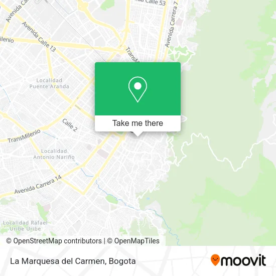 La Marquesa del Carmen map