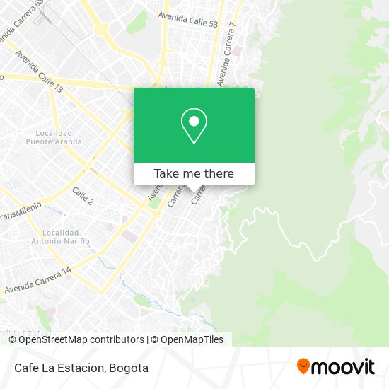 Cafe La Estacion map