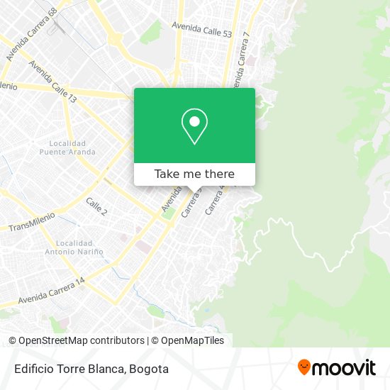 Edificio Torre Blanca map