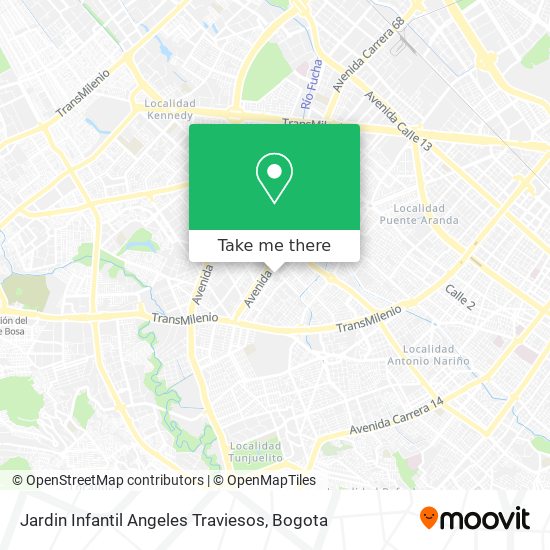 Mapa de Jardin Infantil Angeles Traviesos