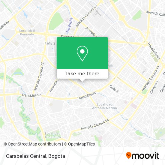 Mapa de Carabelas Central