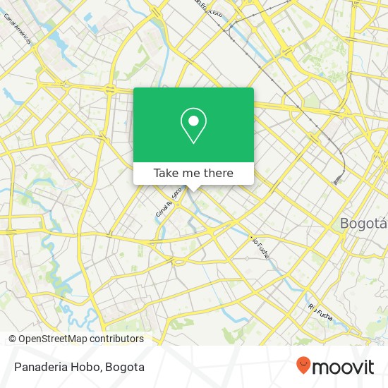 Panaderia Hobo map