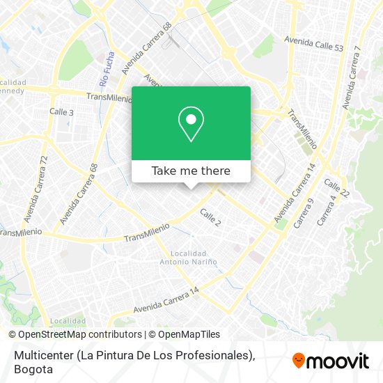 Multicenter (La Pintura De Los Profesionales) map