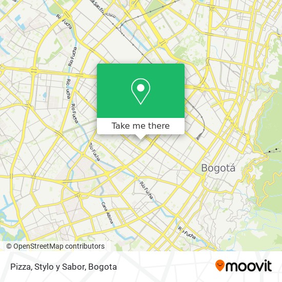 Pizza, Stylo y Sabor map