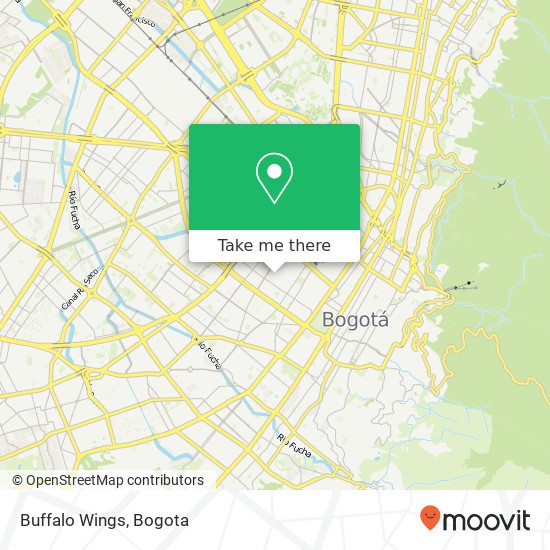 Mapa de Buffalo Wings