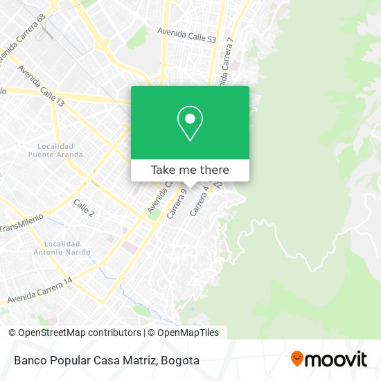 Banco Popular Casa Matriz map