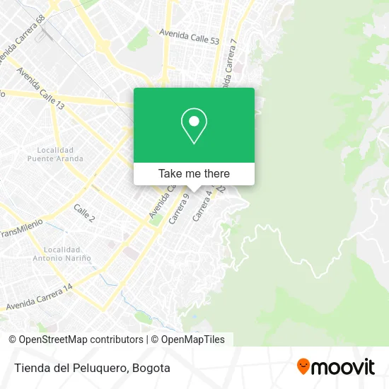 Tienda del Peluquero map